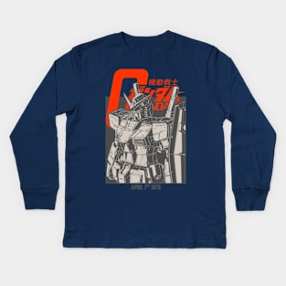 retro RX 78 Kids Long Sleeve T-Shirt